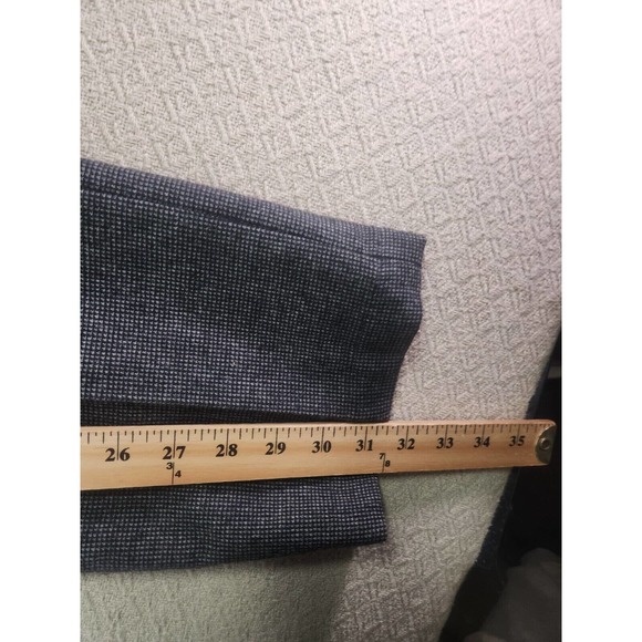 Banana Republic Pants Mens 30/32 Gray Gavin Flat Front Zip Fly Straight Preppy - Picture 7 of 9